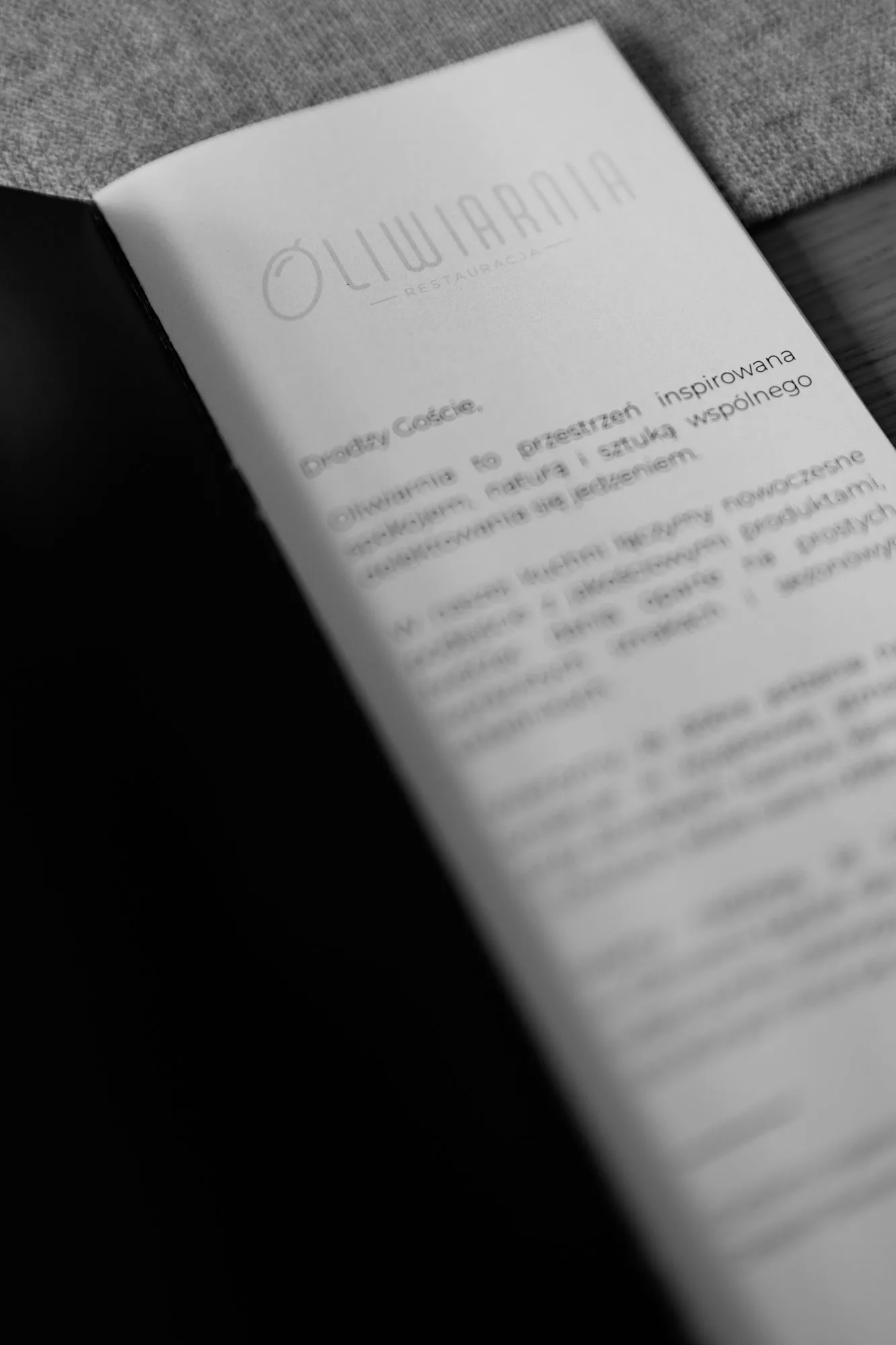 Wnętrze i chwile w Oliwiance